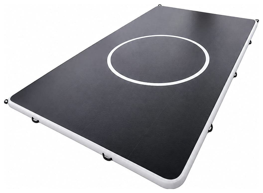 A 10 by 16 Pro FlowMat, angled